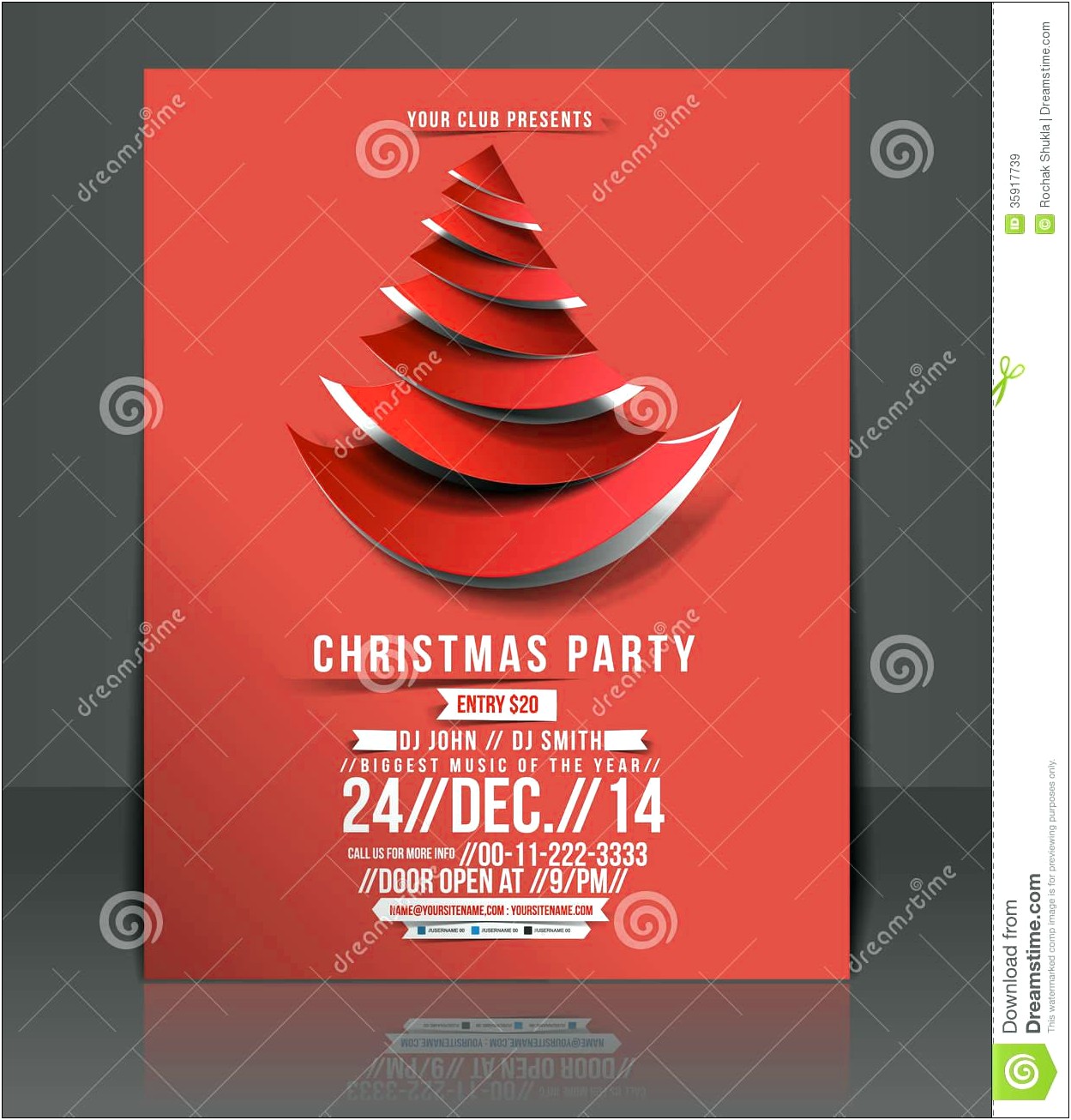 Free Christmas Party Templates For Word