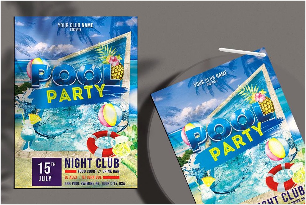 Free Club Flyer Templates Psd Download