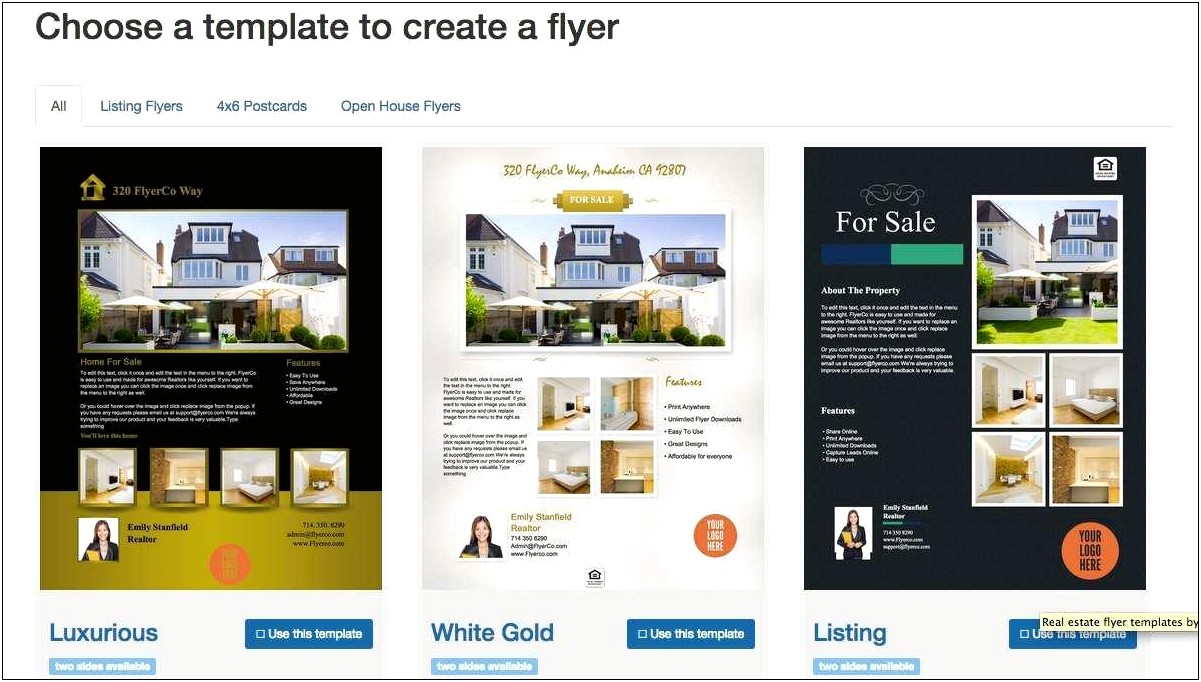 Free Commercial Real Estate Flyer Templates