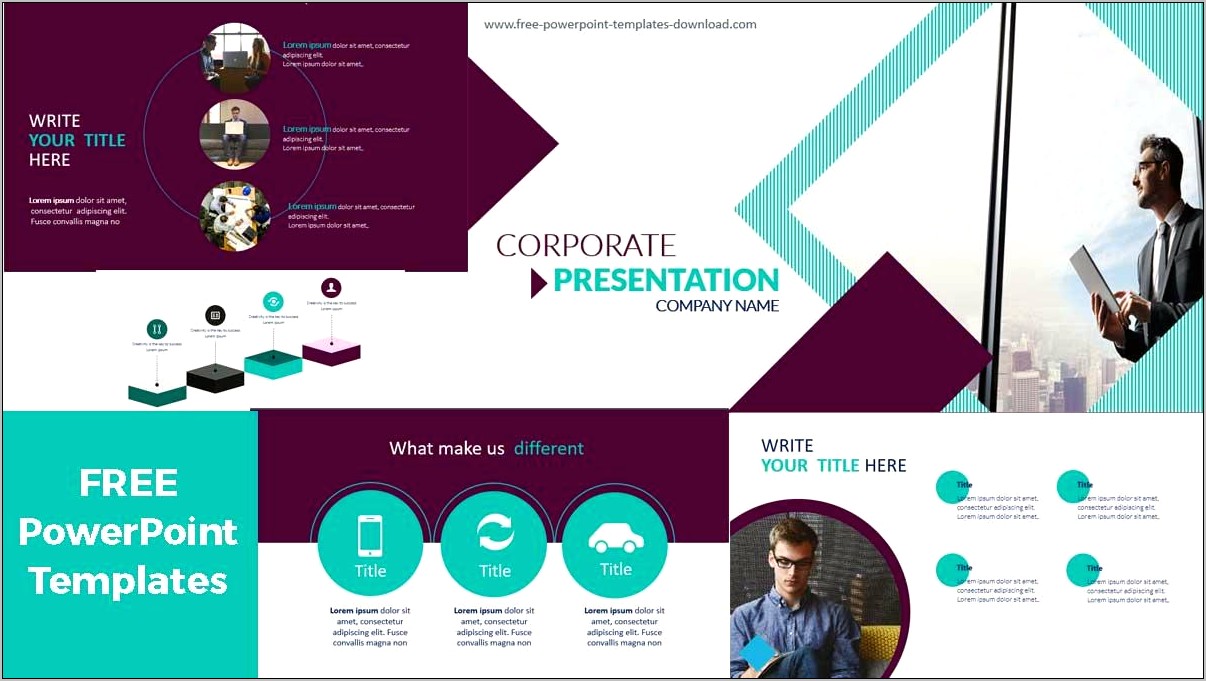 Free Corporate Presentation Templates For Powerpoint