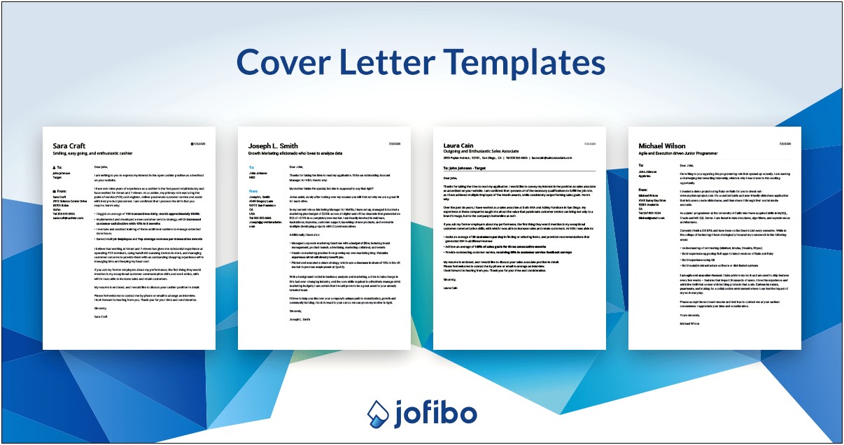 Free Cover Letter Template Download Pdf
