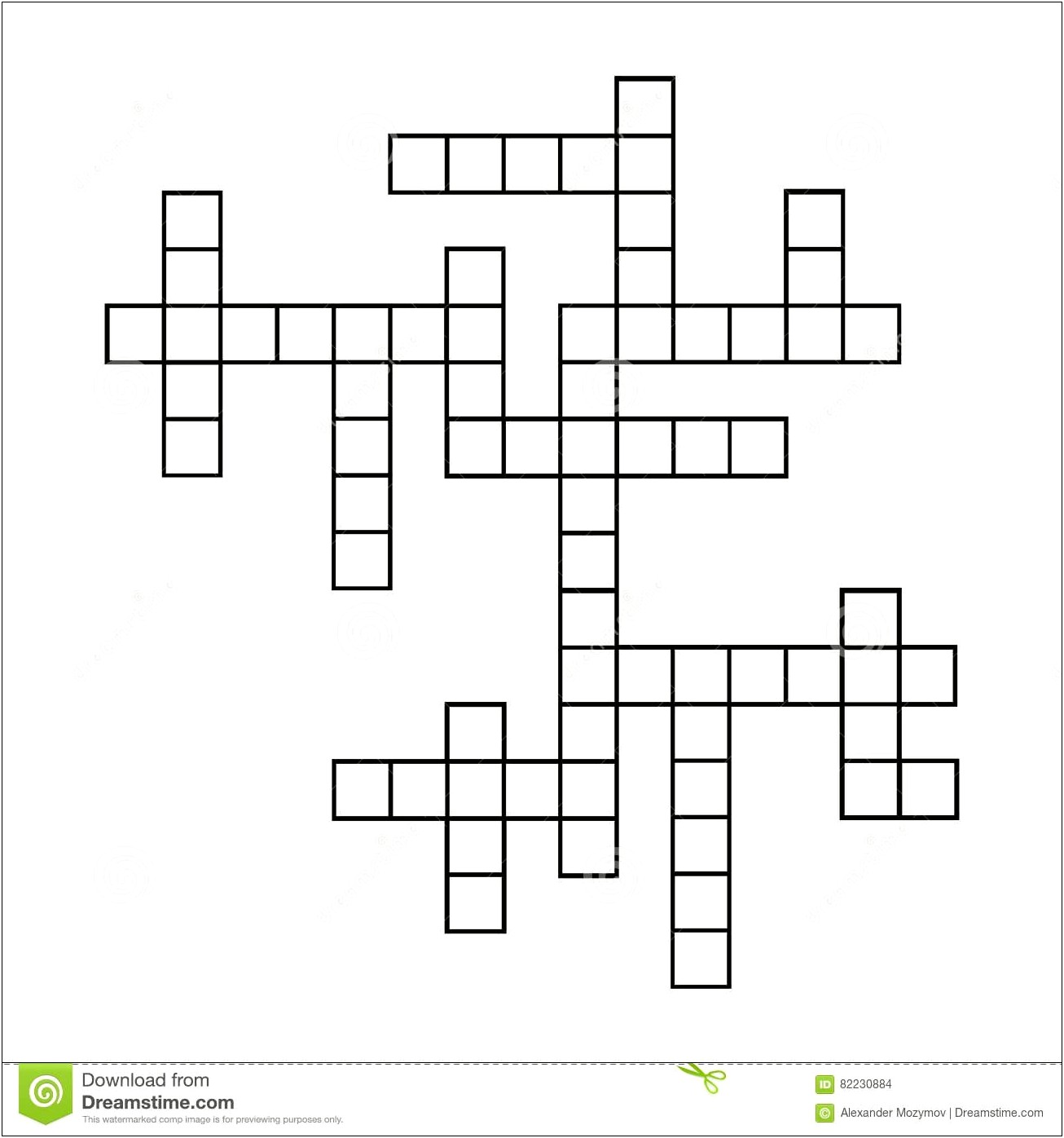 Free Crossword Puzzle Template Microsoft Word