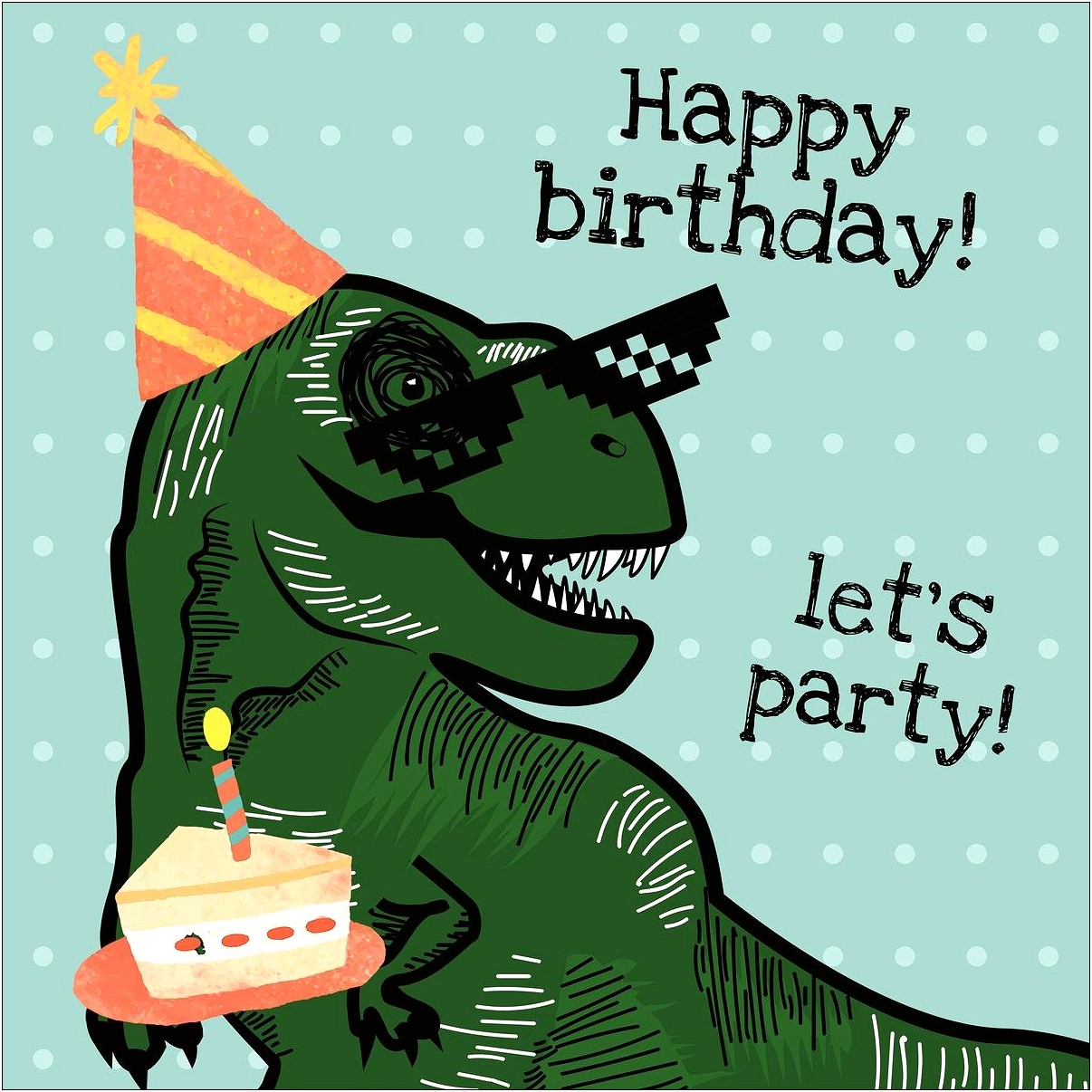 Free Dinosaur Birthday Party Invitation Template