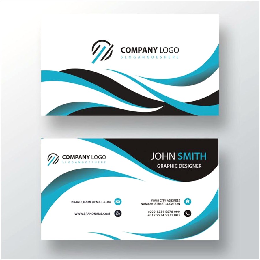 Free Download Business Card Template Word