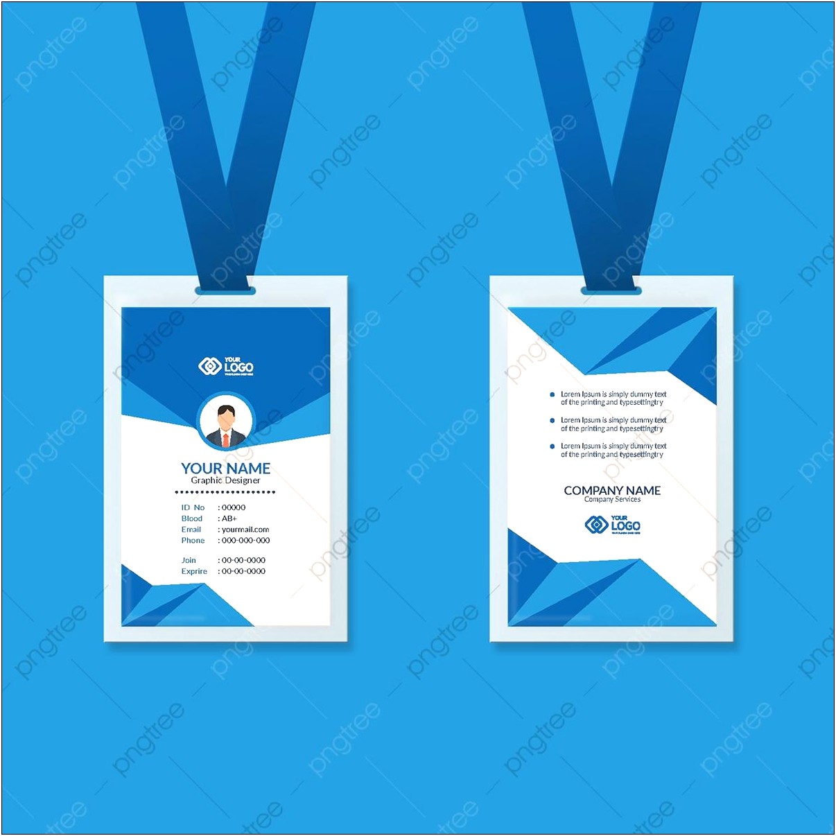 Free Download Employee Id Card Template