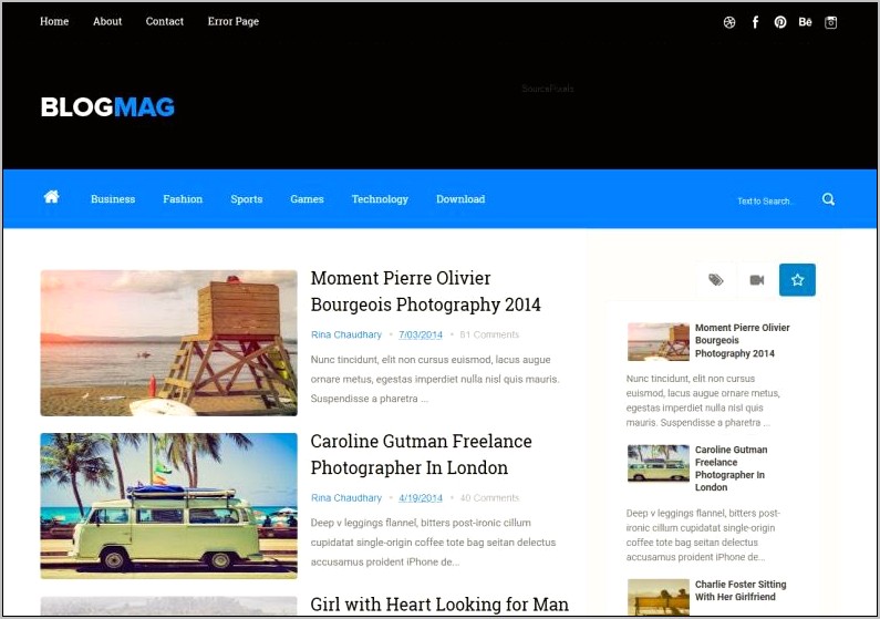 Free Easy To Use Blogger Templates