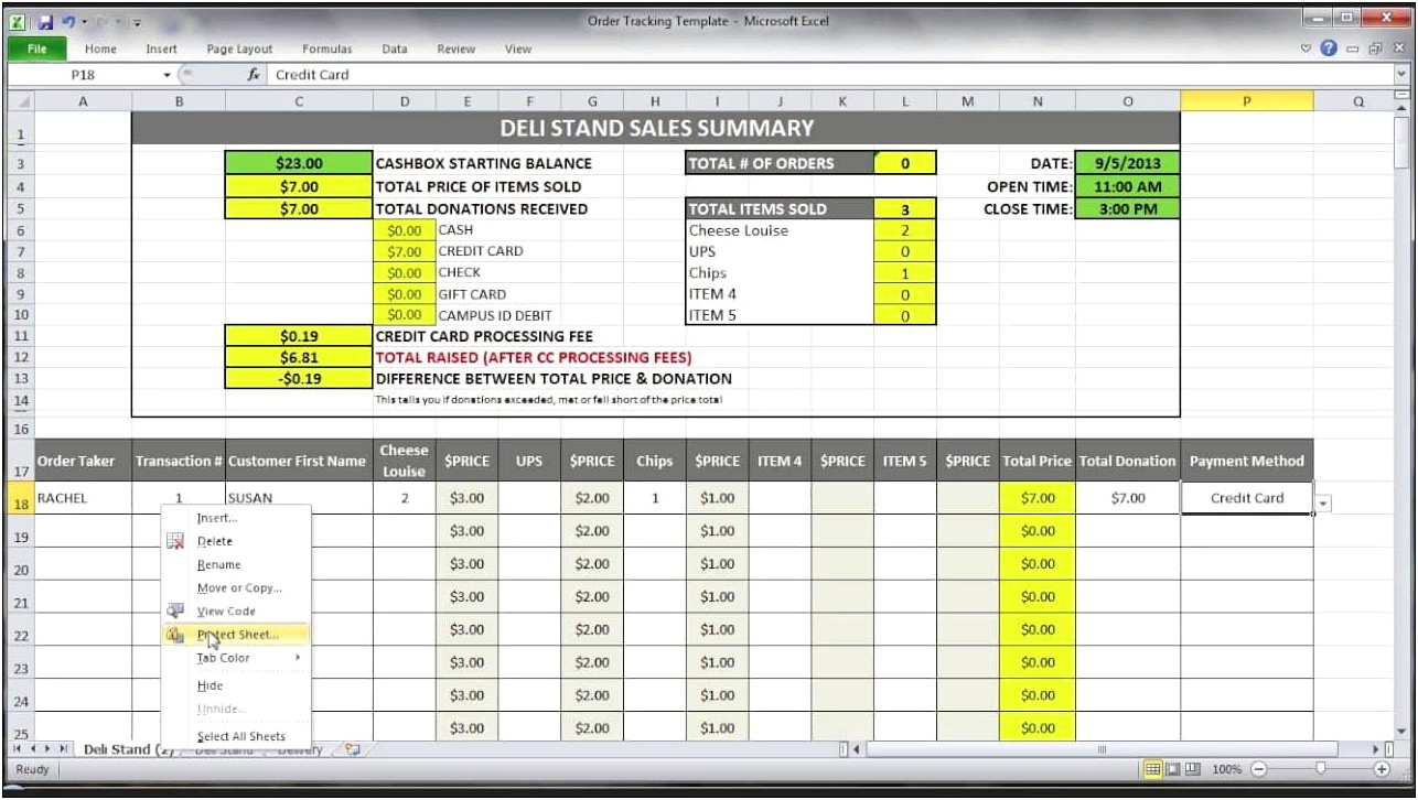 Free Excel Purchase Order Tracking Template