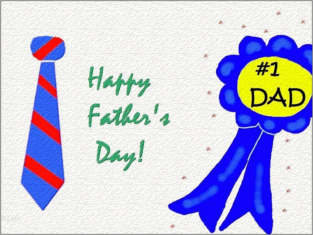 Free Father's Day Powerpoint Templates