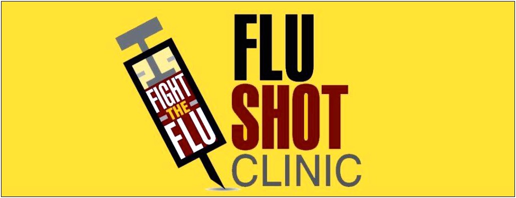 Free Flu Shot Clinic Flyer Template