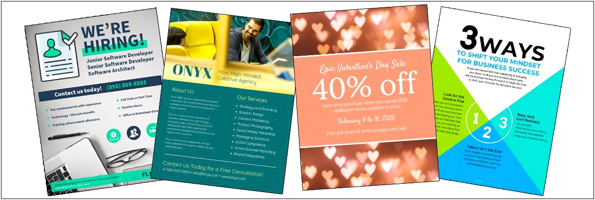 Free Flyer Template Designs For Word