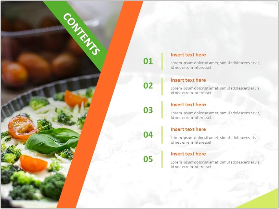Free Food And Nutrition Powerpoint Templates