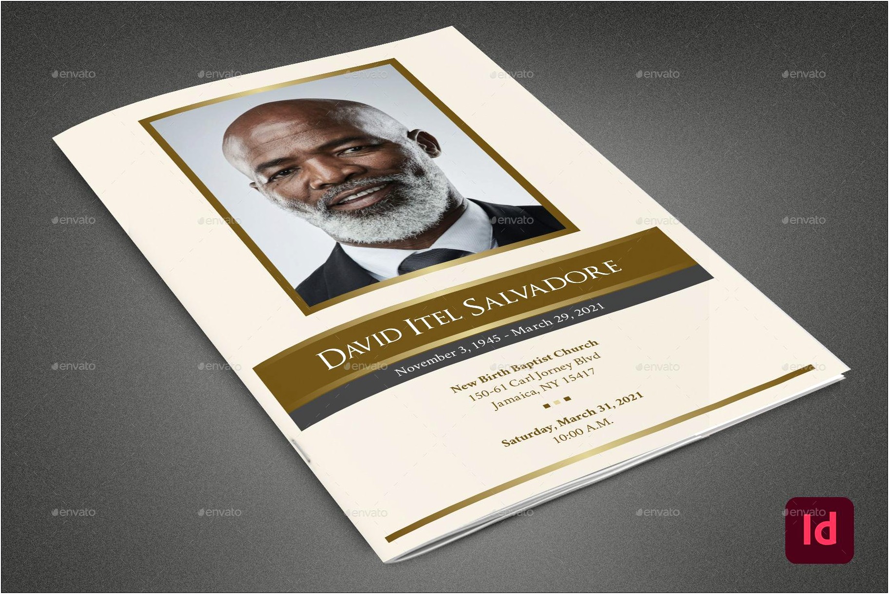 Free Funeral Program Template For Pages