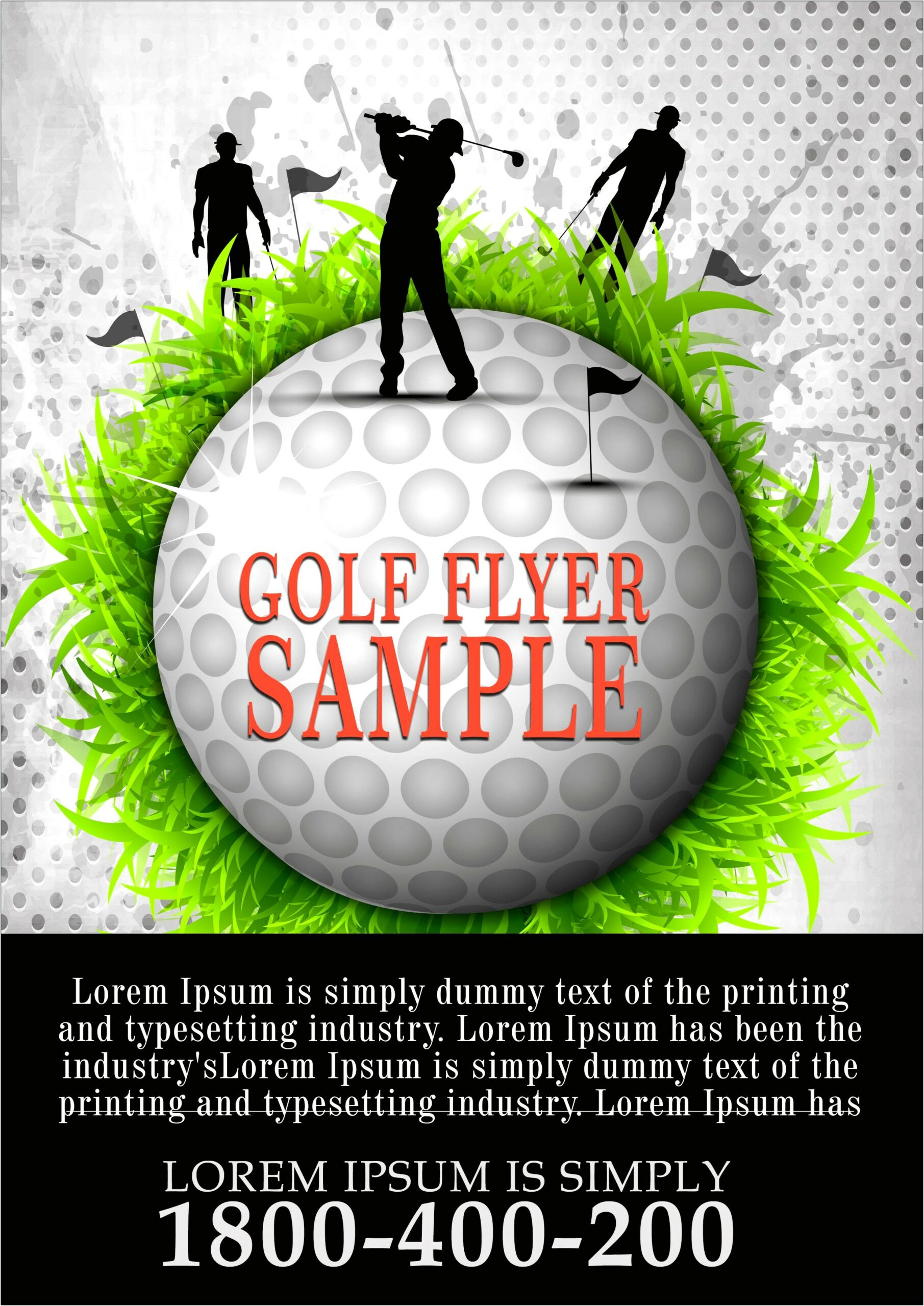 Free Golf Tournament Flyer Template Powerpoint