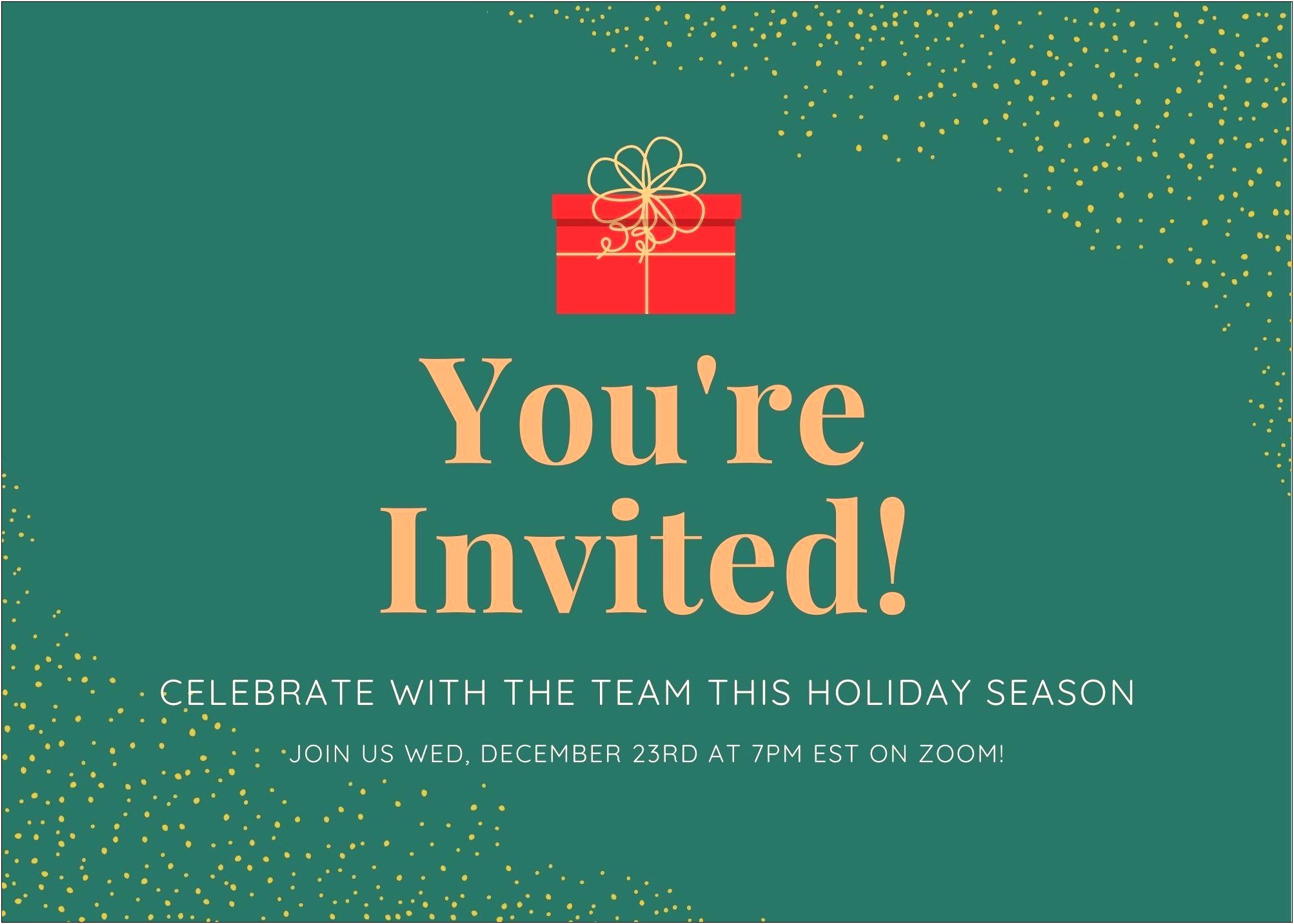 Free Holiday Invitation Templates For Word