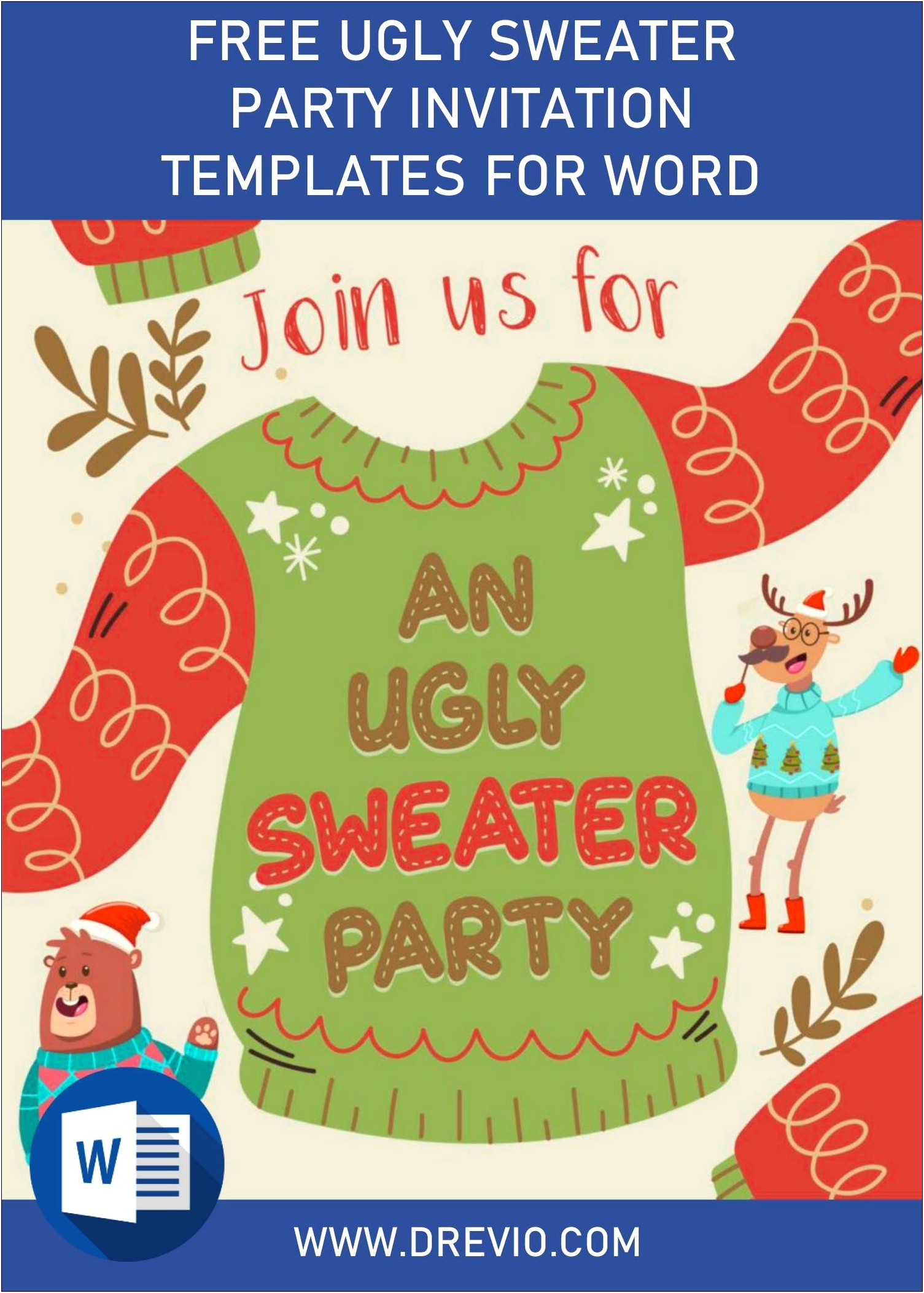 Free Holiday Party Templates For Word