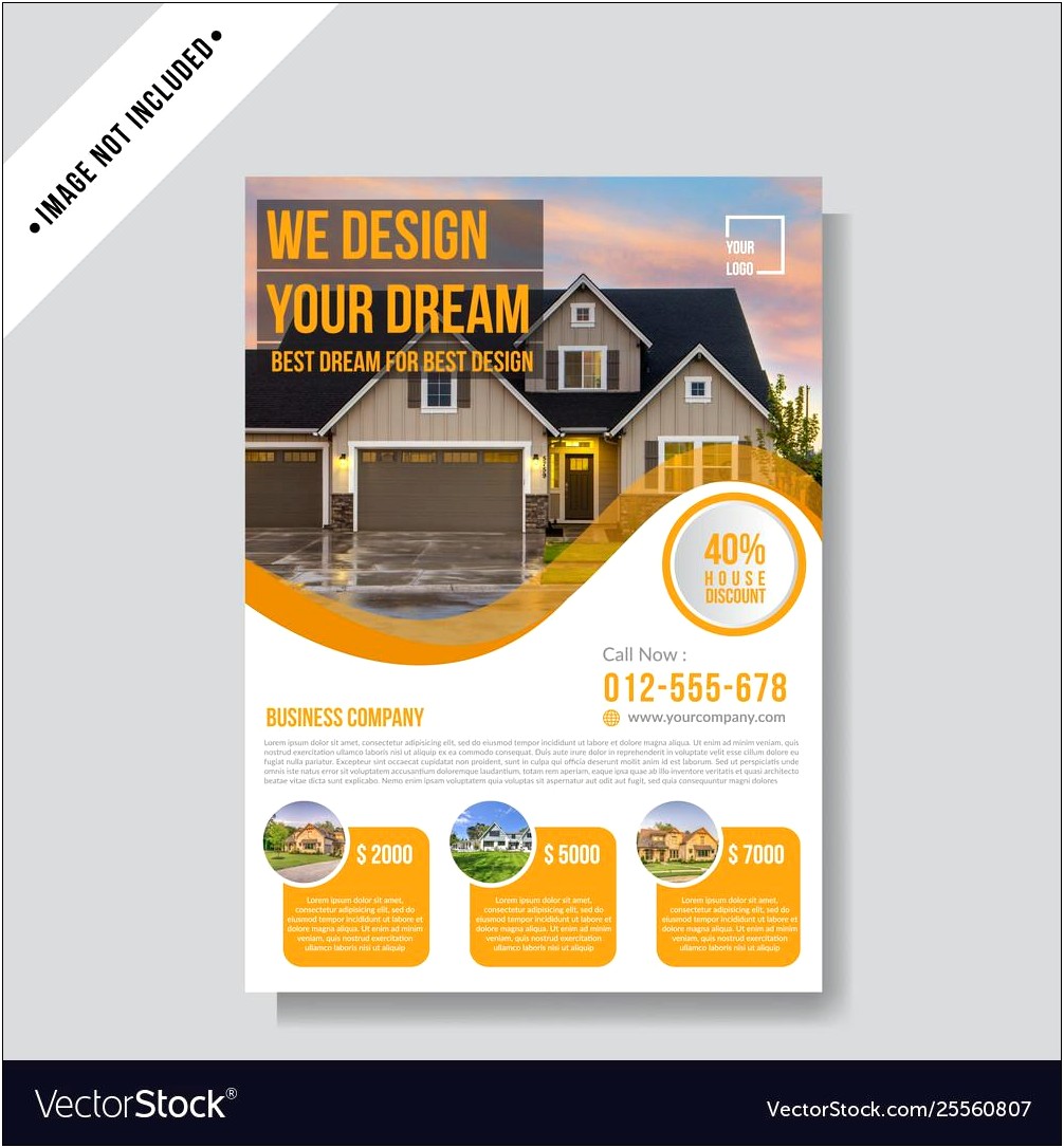 Free House For Sale Brochure Template