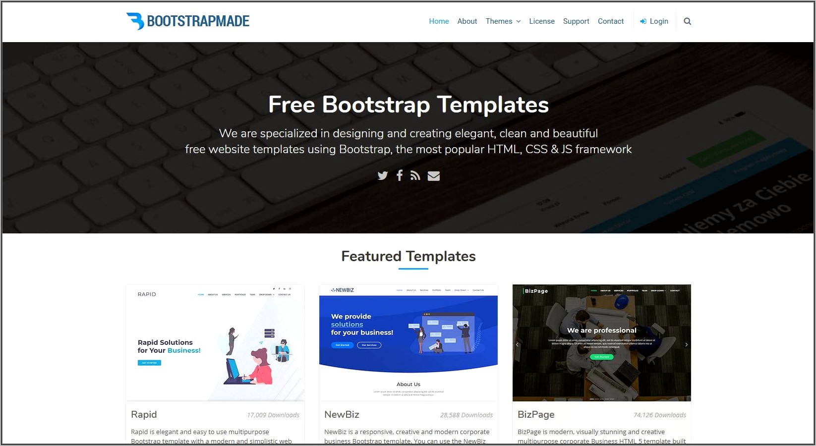 Free Html Business Web Templates Download