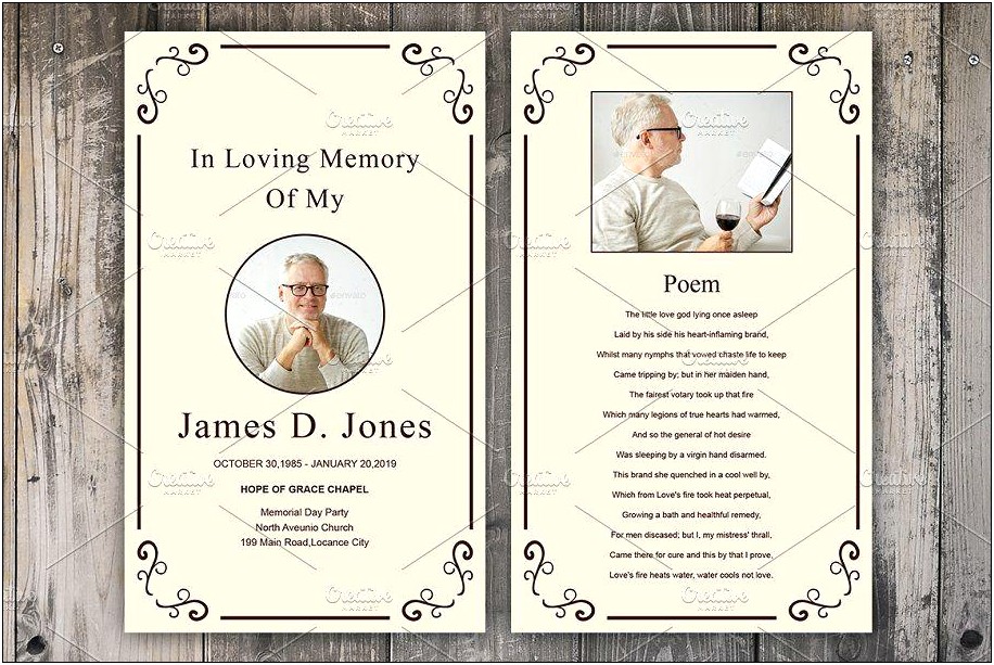 Free In Loving Memory Card Templates