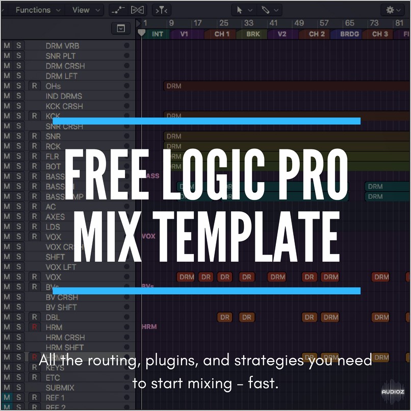 Free Logic Pro X Vocal Templates