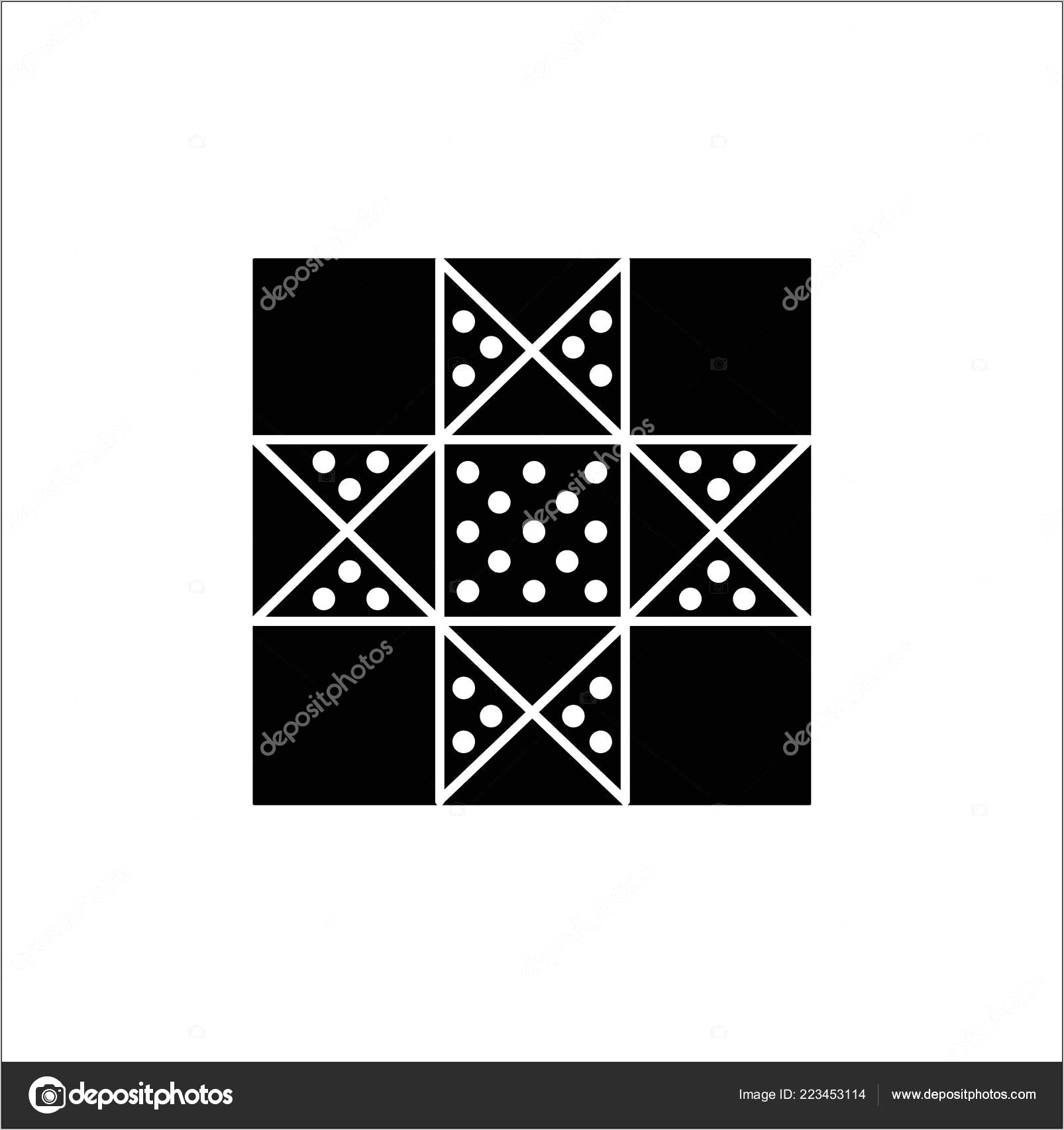 Free Lone Star Quilt Pattern Template