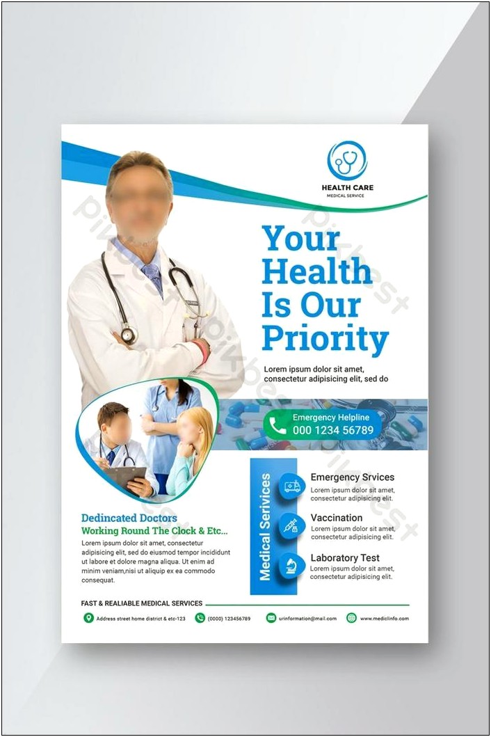 Free Medical Flyer Templates For Word