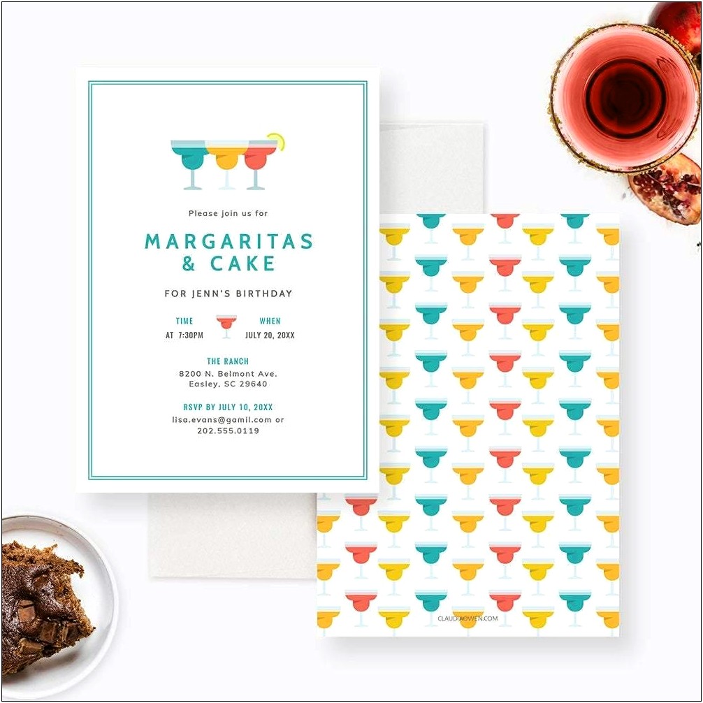 Free Mexican Themed Party Invitation Template