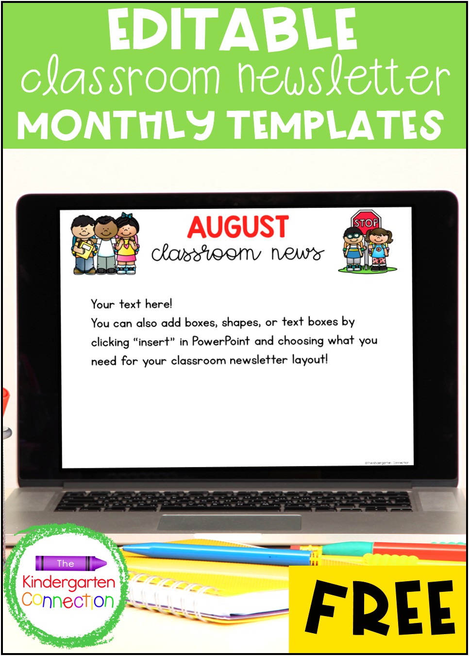 Free Monthly Newsletter Templates For Teachers