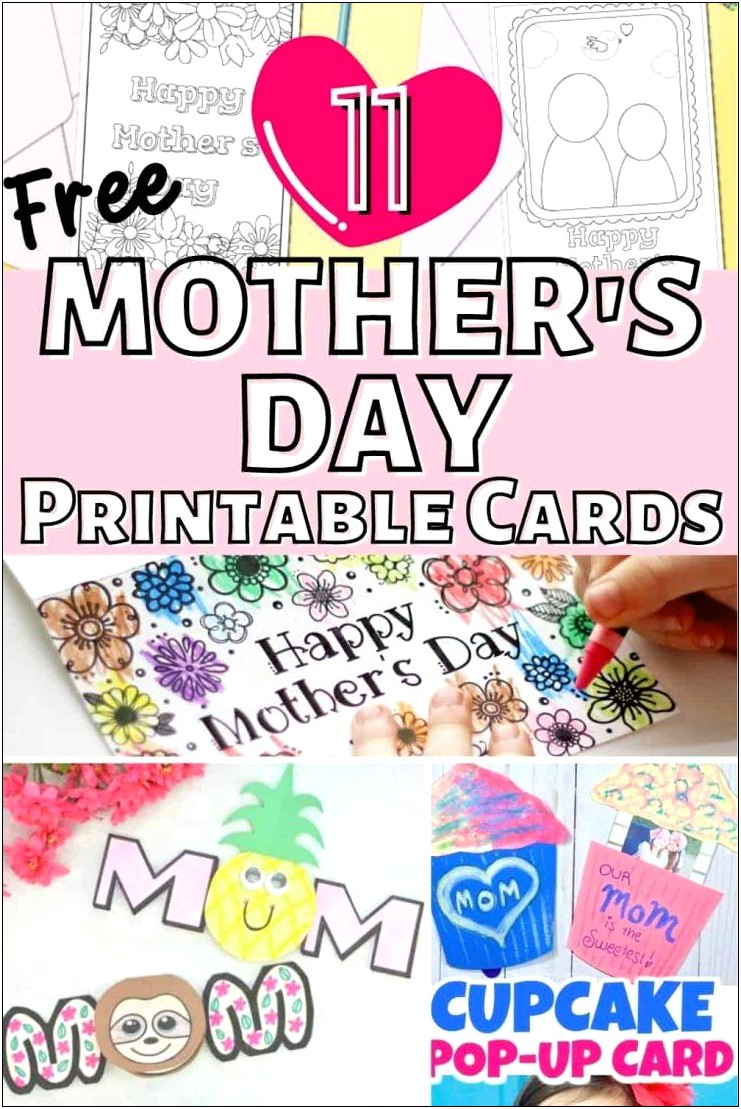 Free Mother's Day Craft Templates