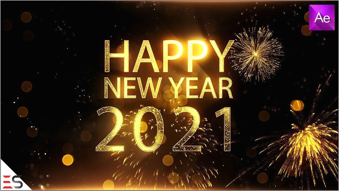 Free New Year After Effects Templates