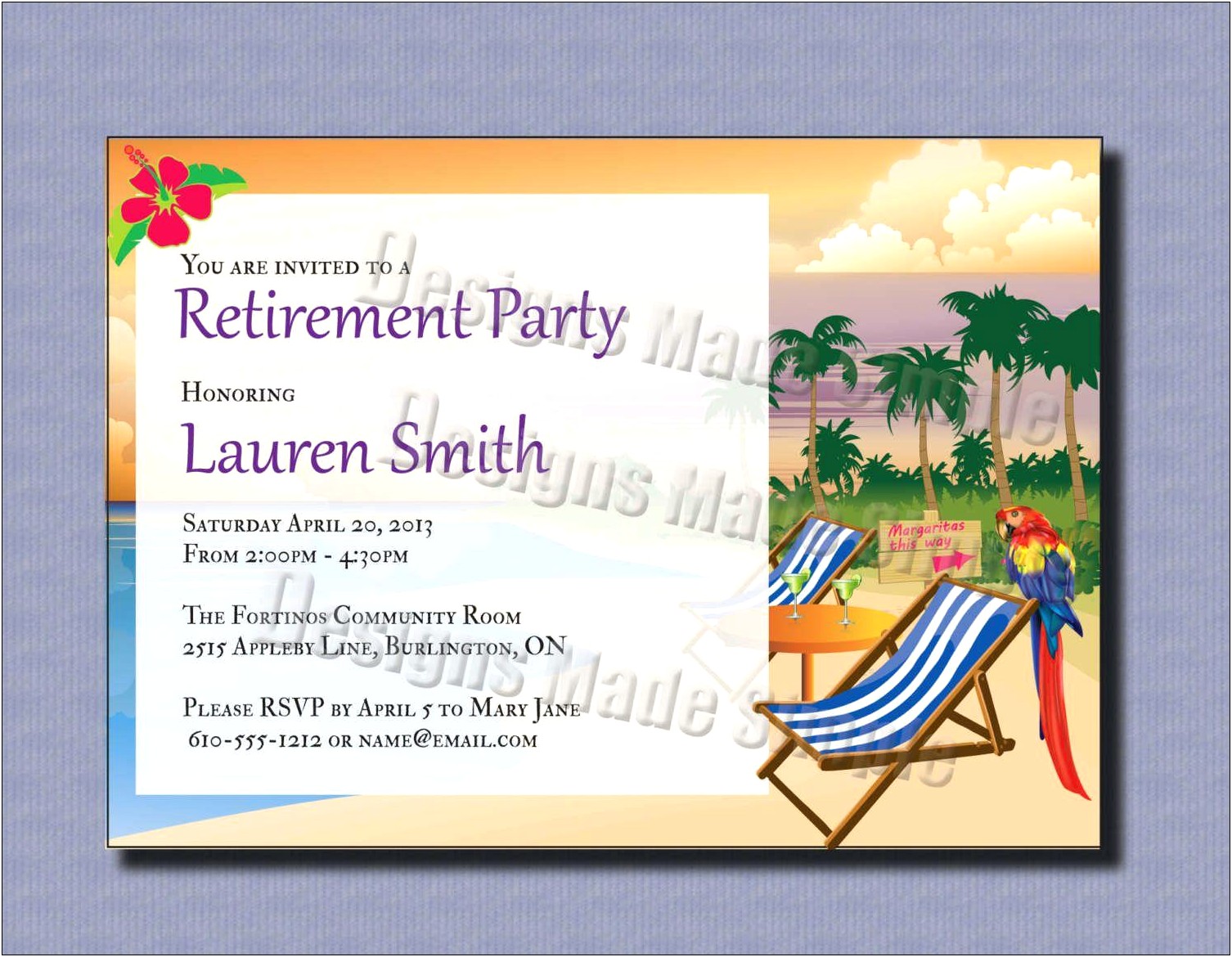 Free Nurse Retirement Party Invitations Templates