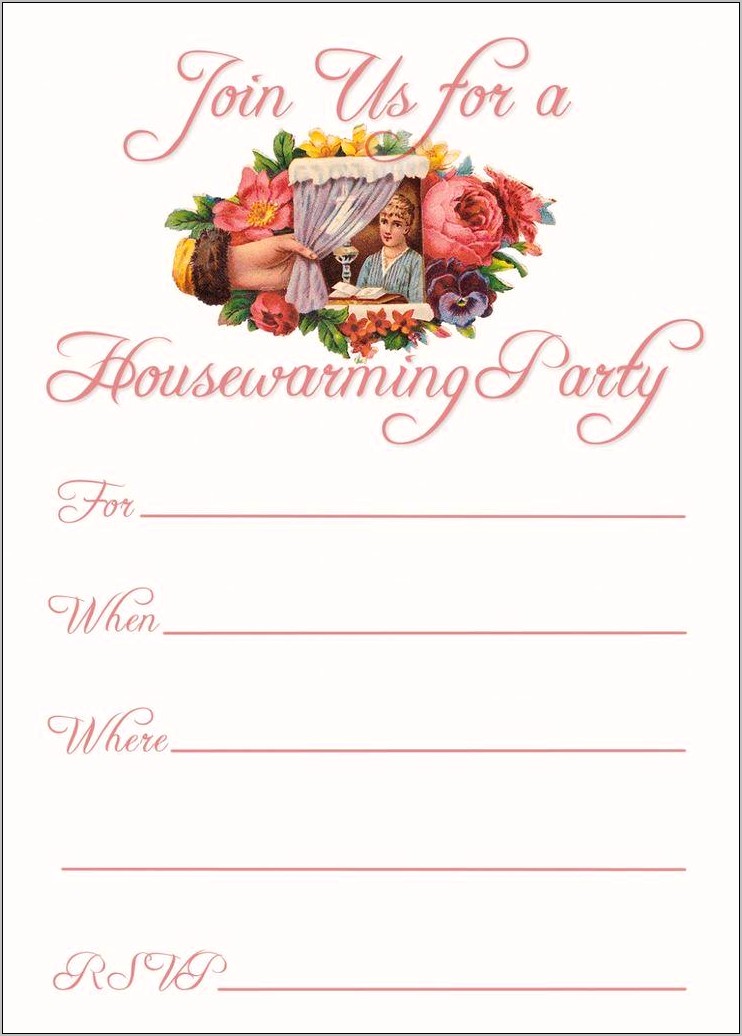 Free Online Housewarming Party Invitation Templates