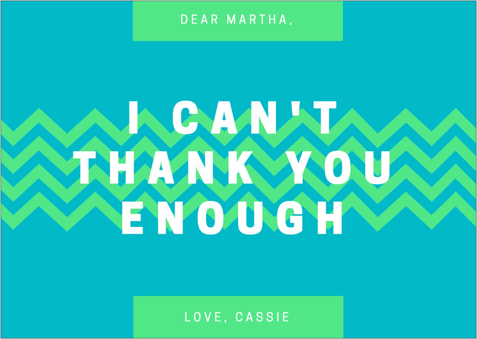 Free Online Thank You Card Templates