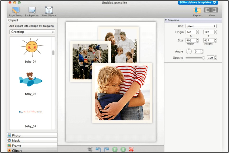 Free Photo Collage Templates For Mac