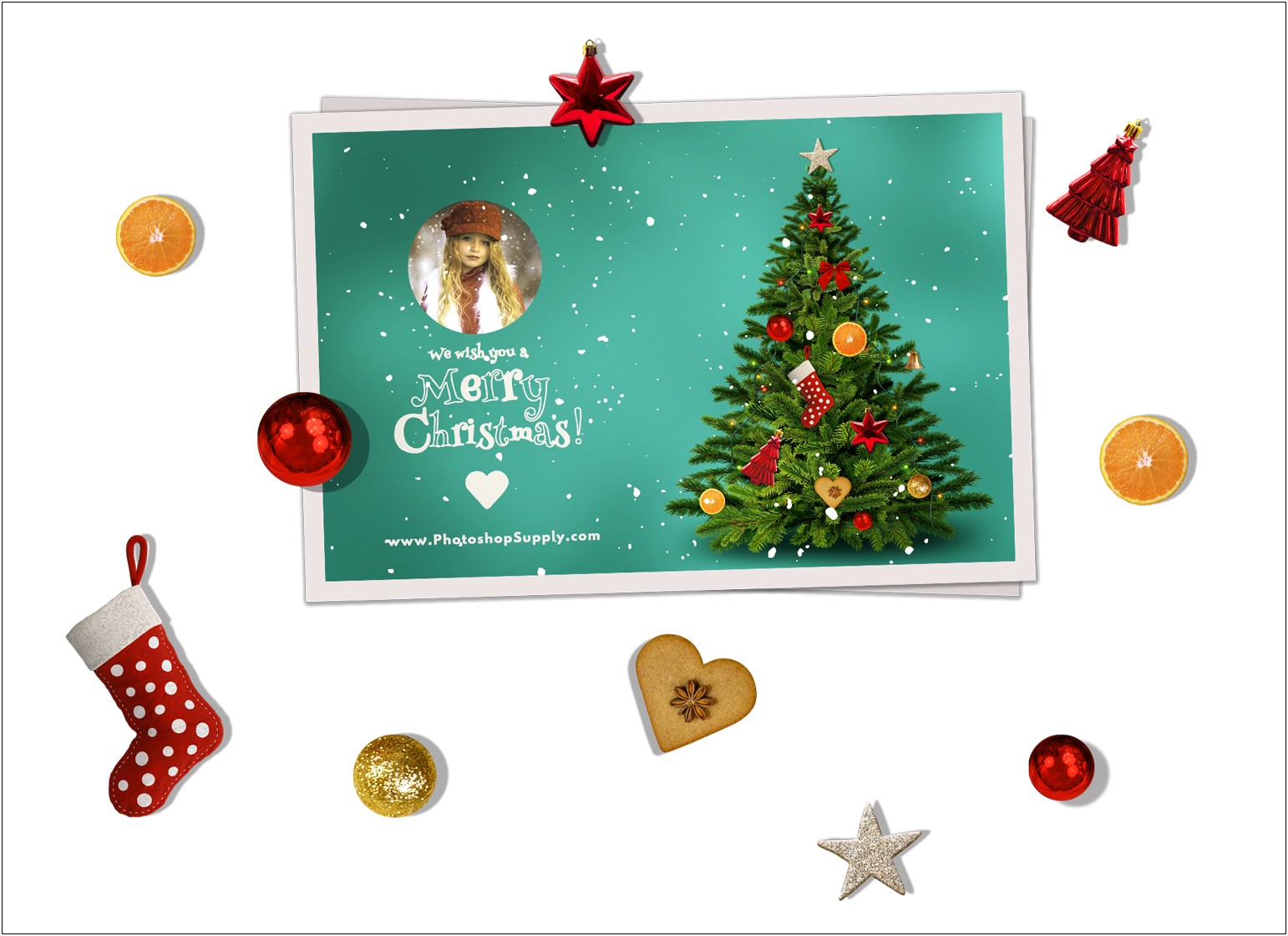 Free Photo Templates For Christmas Cards