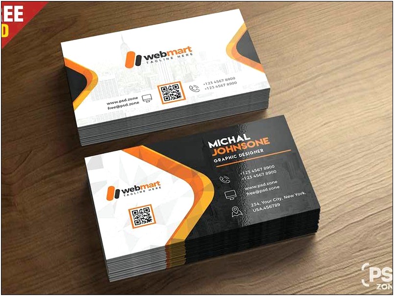 Free Photoshop Business Card Template Download