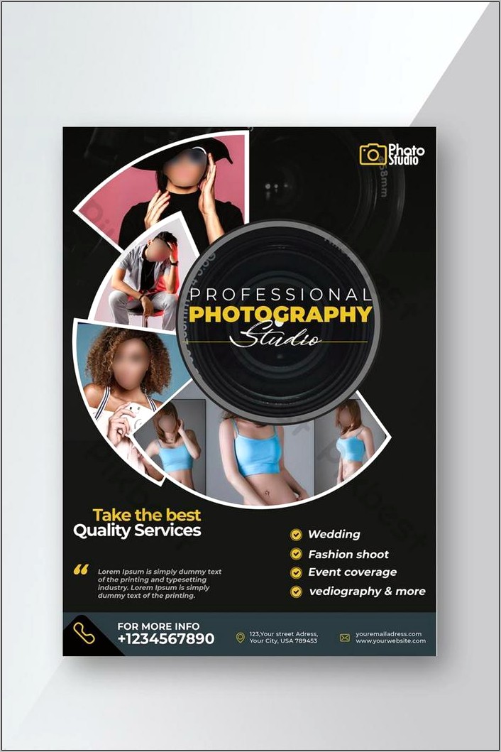 Free Photoshop Flyer Templates For Photographers