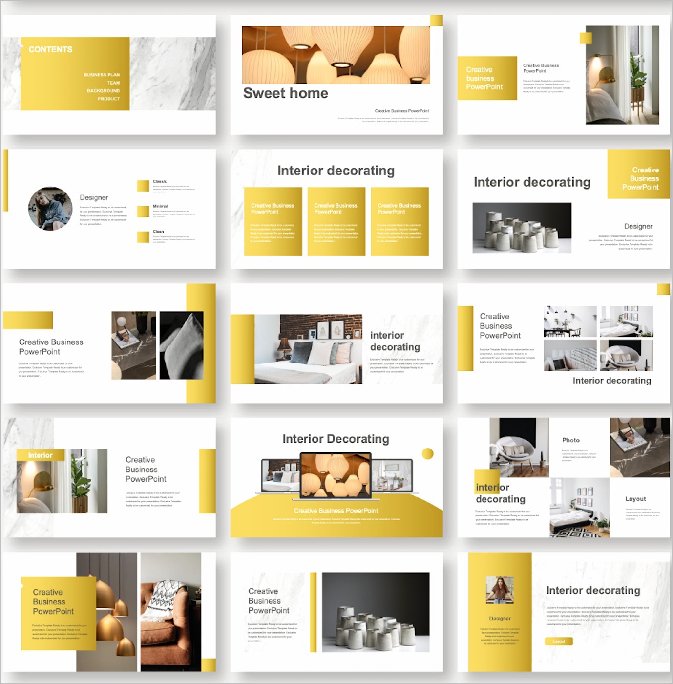 Free Ppt Templates For Interior Designing