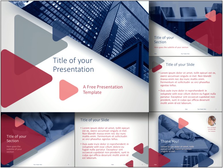 Free Presentation Templates Download For Business