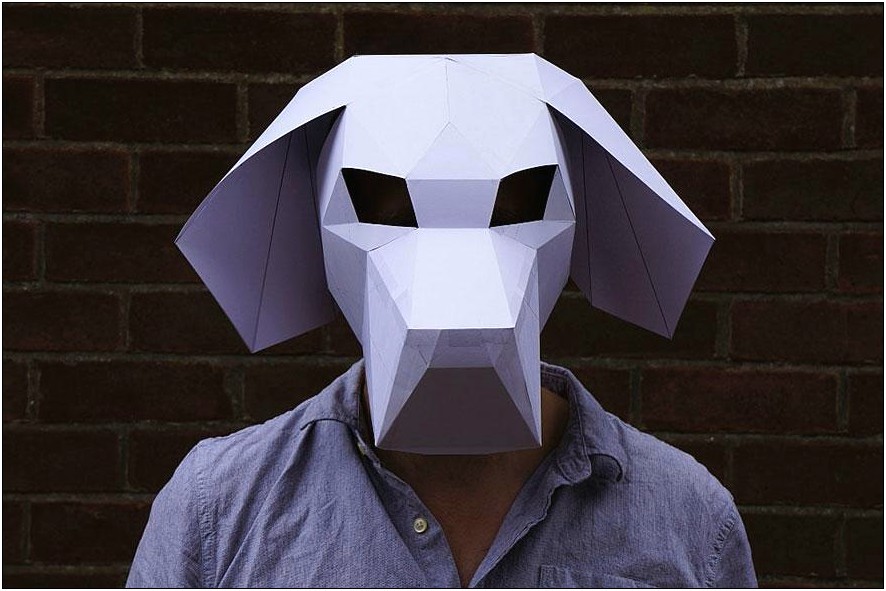 Free Printable 3d Fox Mask Template