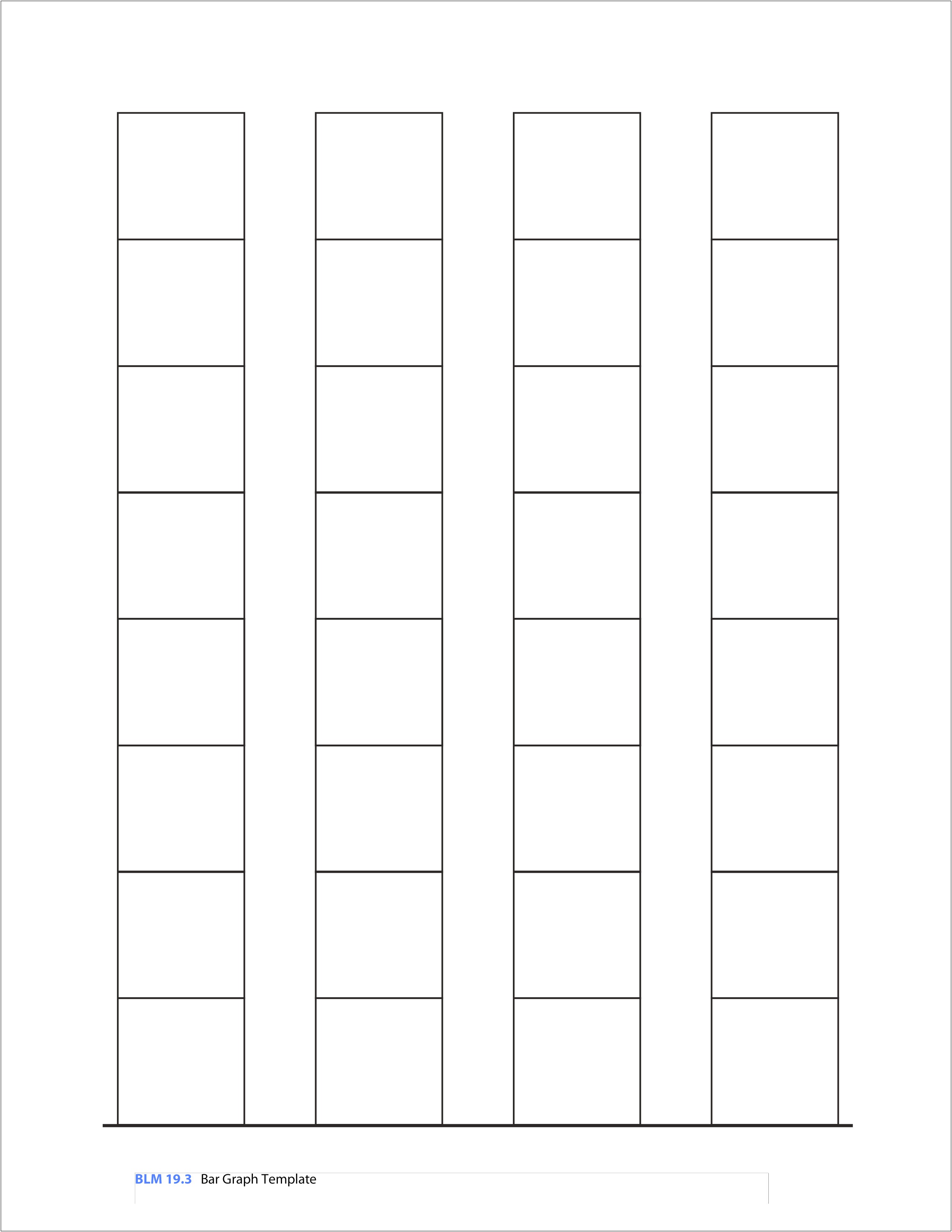 Free Printable Blank Bar Graph Template