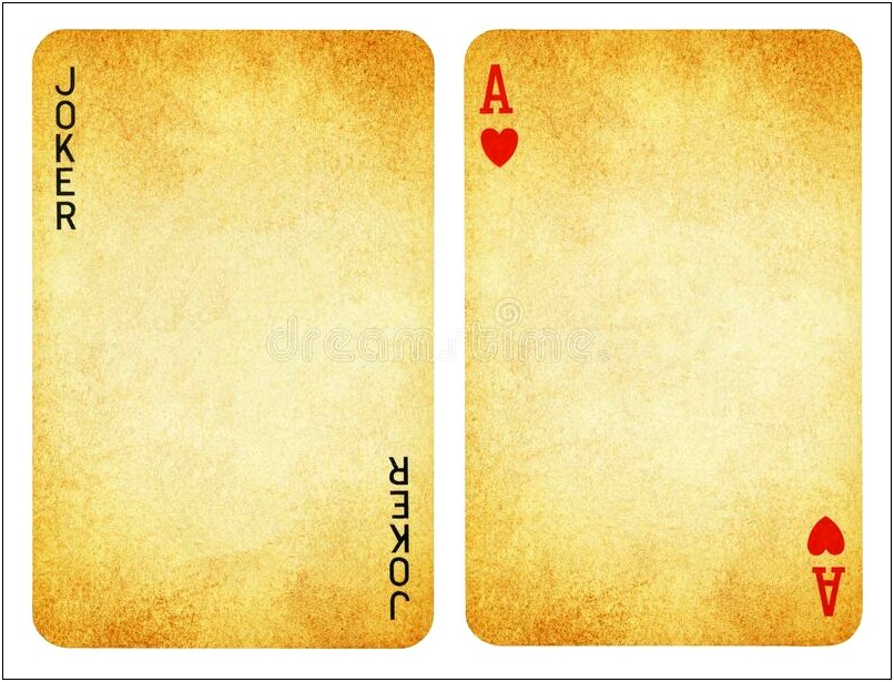 Free Printable Blank Playing Cards Template