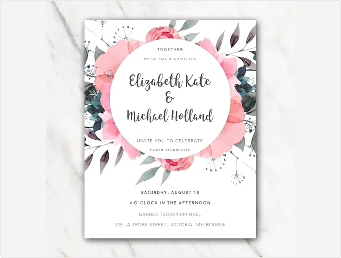 Free Printable Invitation Templates For Word