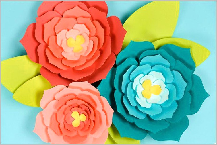 Free Printable Large Paper Flower Templates