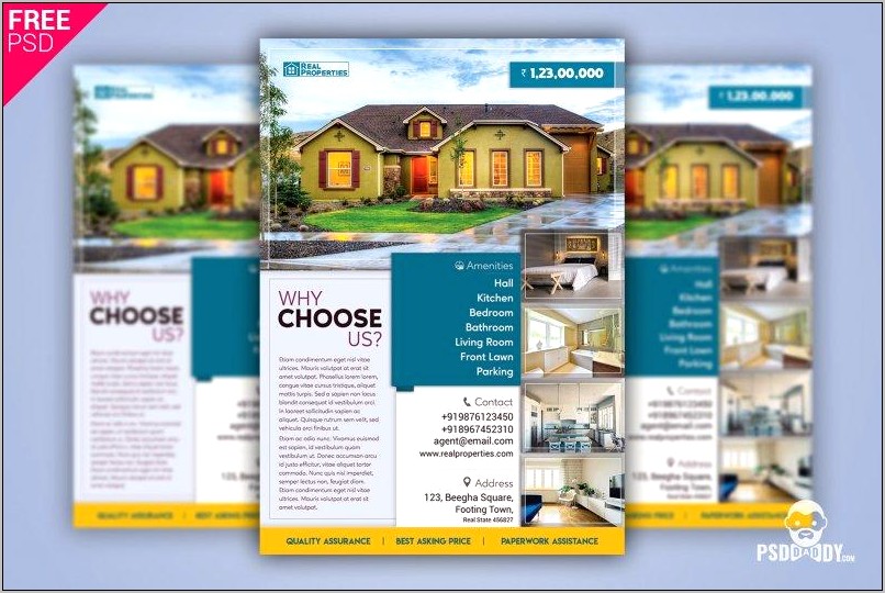 Free Printable Real Estate Flyer Templates