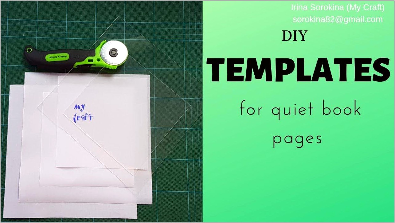 Free Printable Templates For Quiet Books