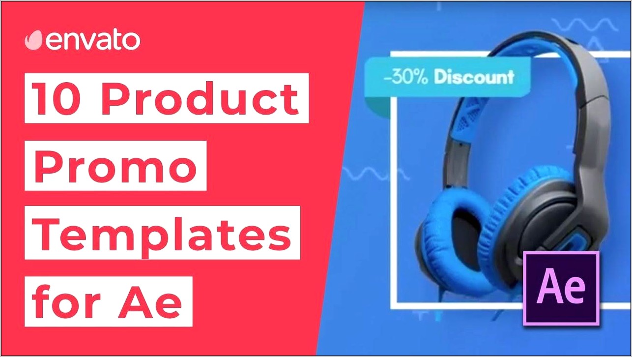 Free Product Promo After Effects Templates
