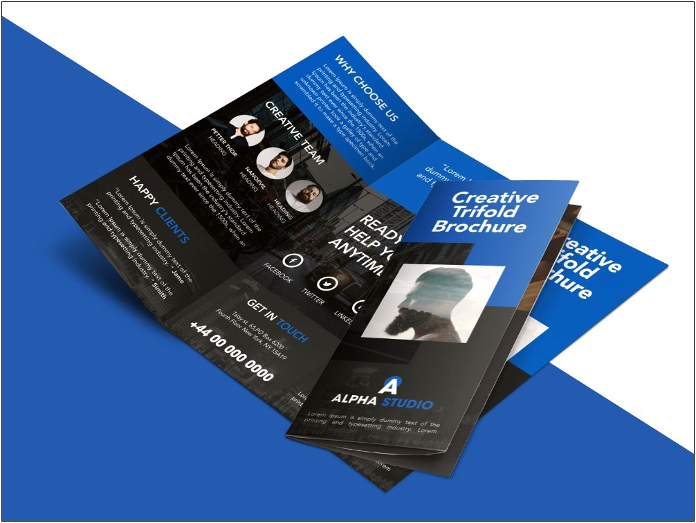 Free Psd Brochure Templates For Photoshop