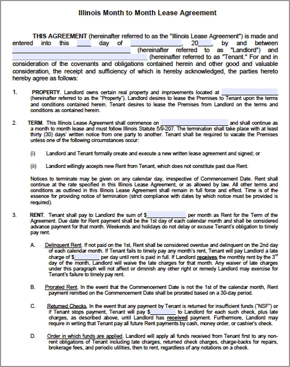 Free Rental Agreement Template In Spanish