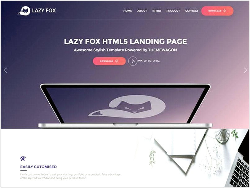 Free Responsive Landing Page Templates Html5