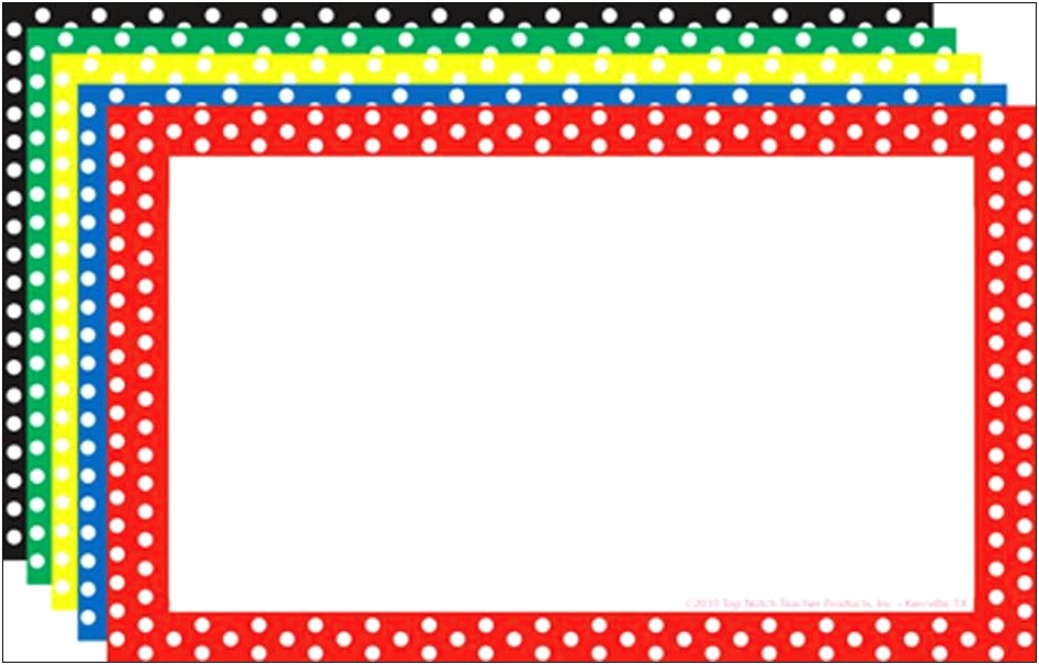 Free School Border Templates For Word